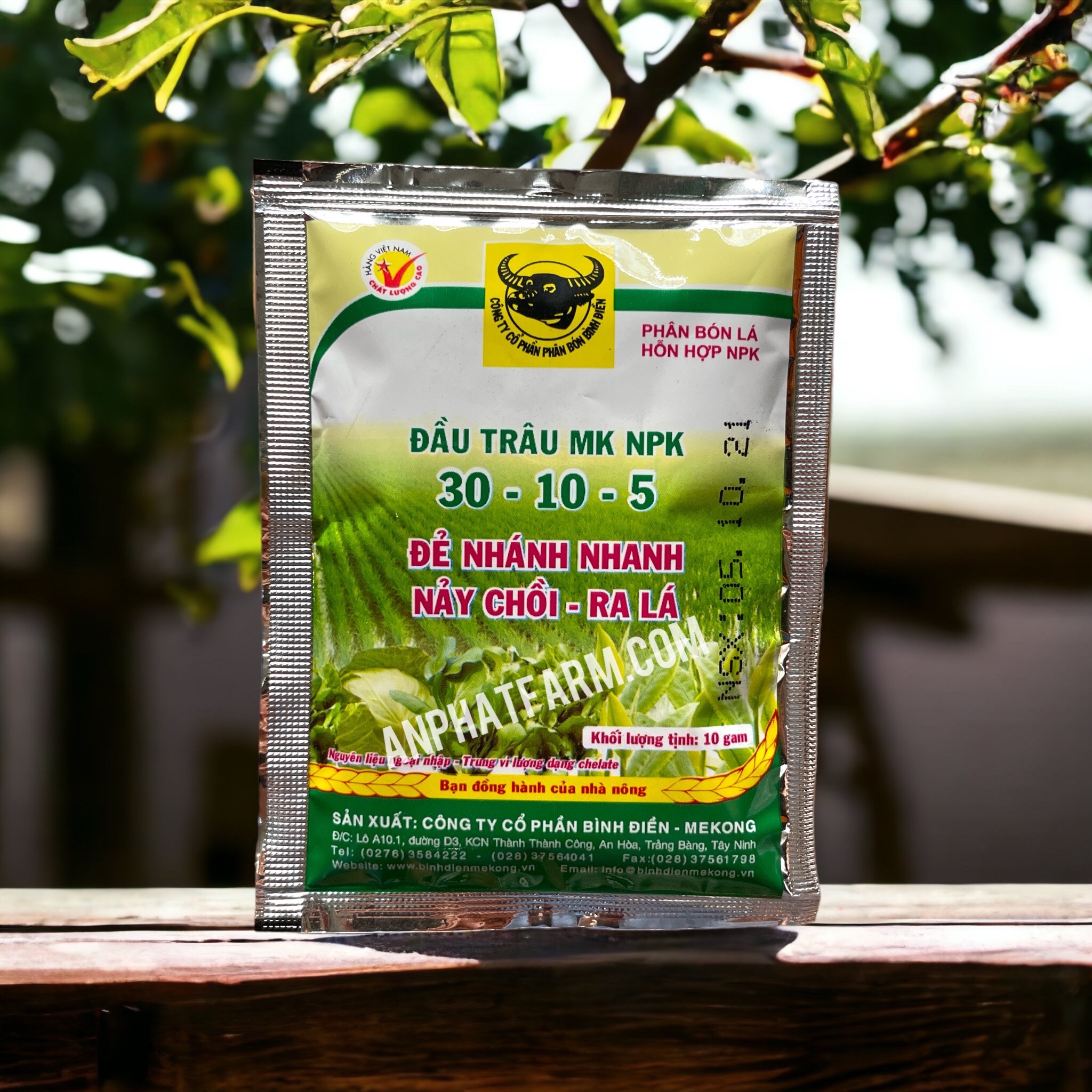 phan bo la dau trau