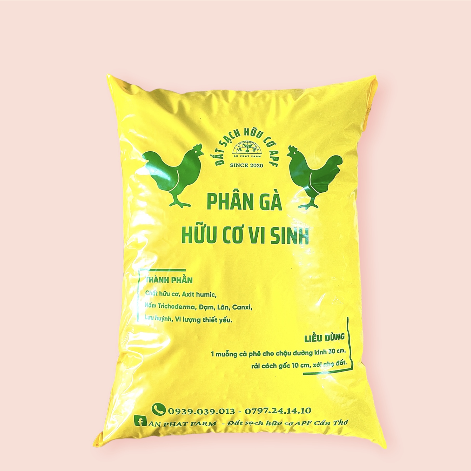 phân gà hữu cơ