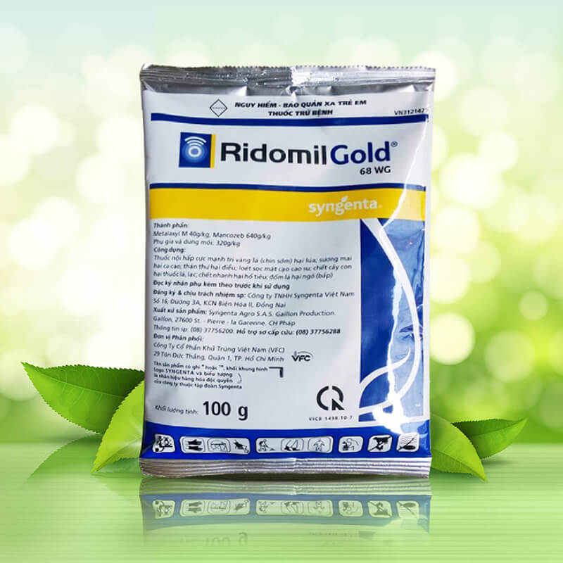 thuốc trừ bệnh ridomil gold