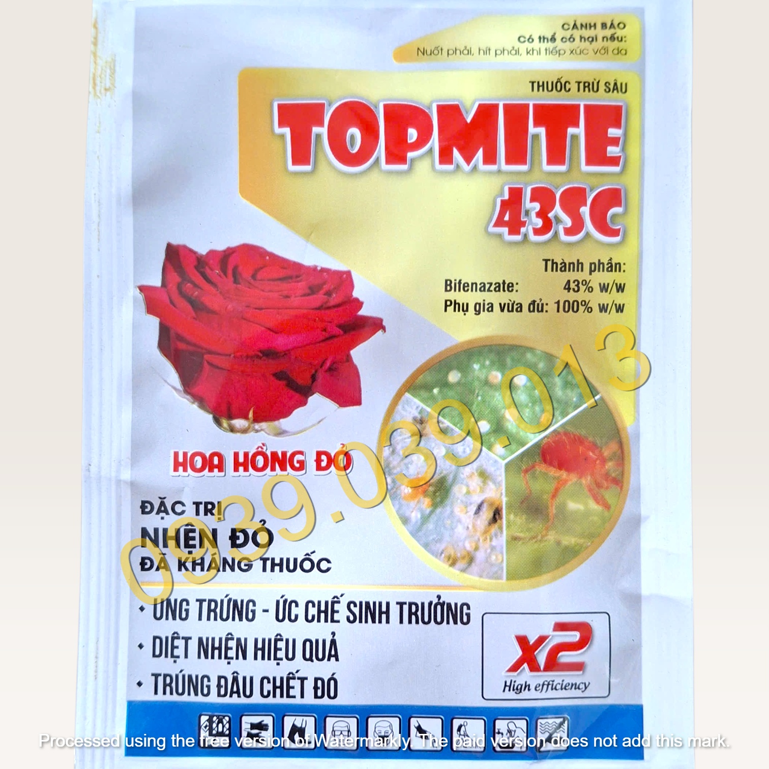 thuốc trị nhện đỏ
